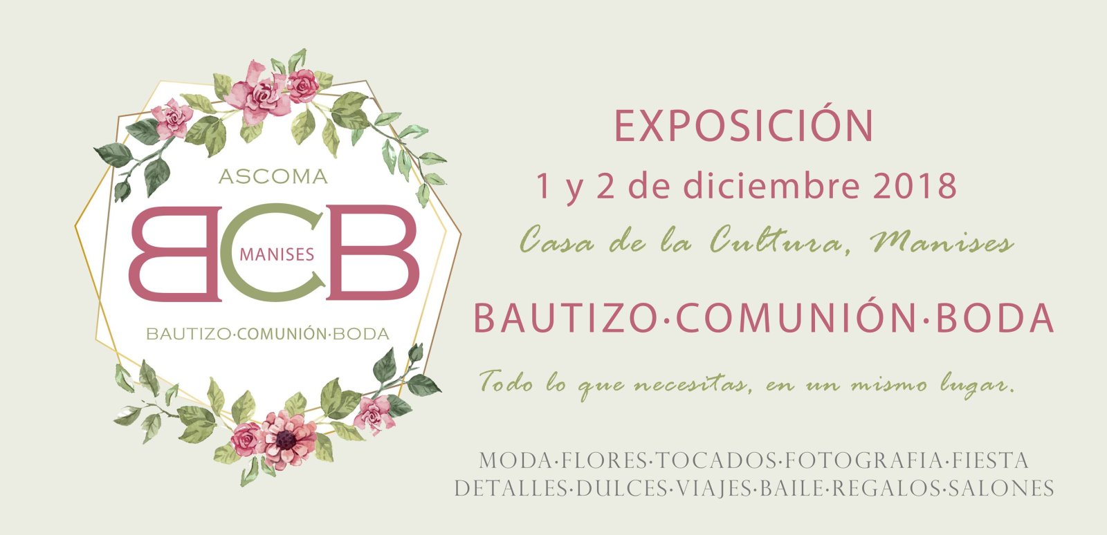 Feria BCB Bautizo·Comunión·Boda 2018