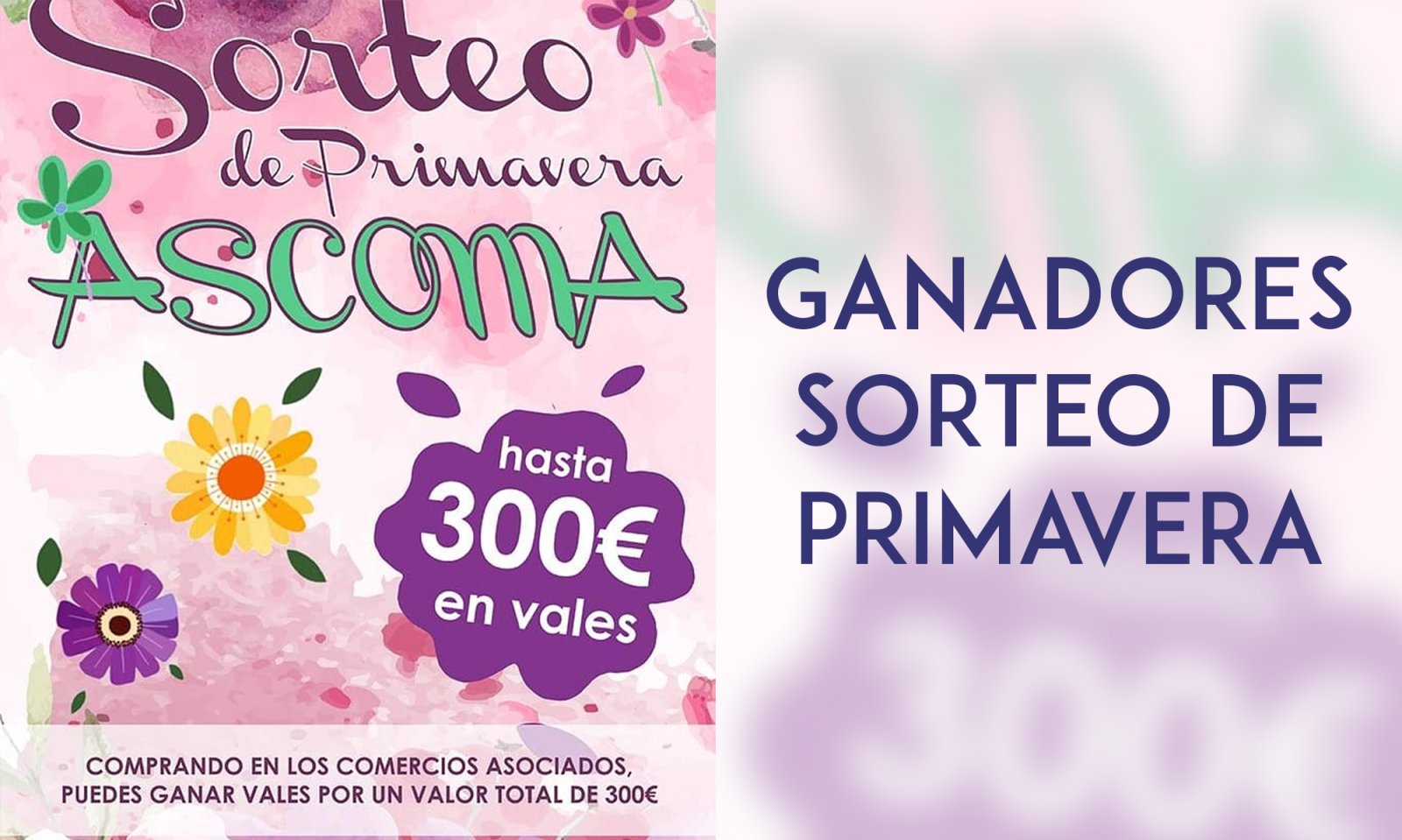 Ganadores sorteo Primavera Ascoma