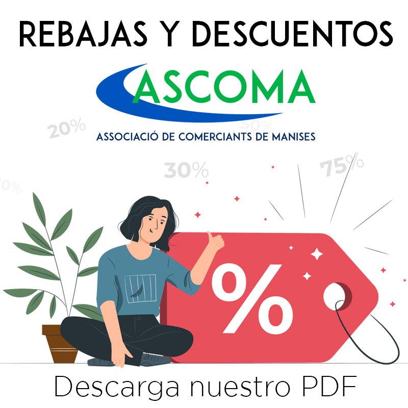 Rebajas y Descuentos comercios ASCOMA 2020