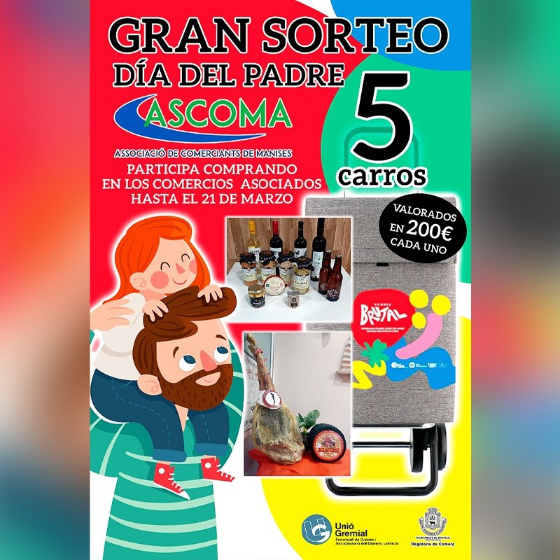 Gran sorteo día del Padre