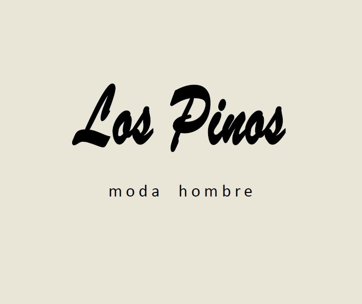 Los pinos moda hombre
