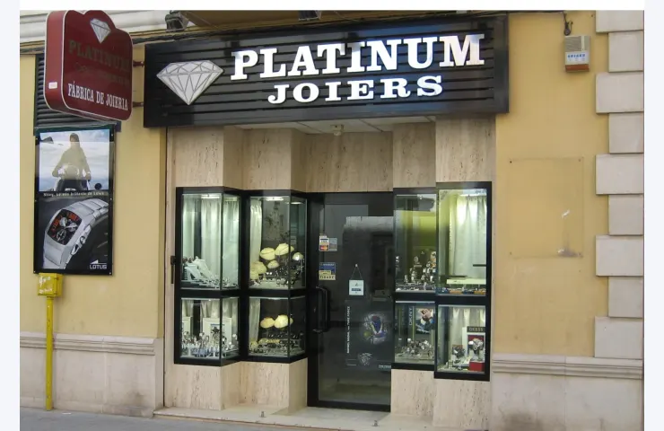 Platinum joiers